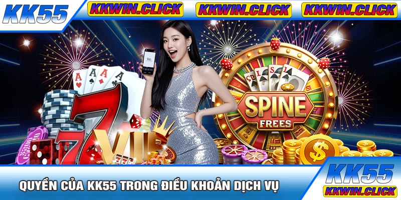 Quyền Của KK55 Trong Điều Khoản Dịch Vụ