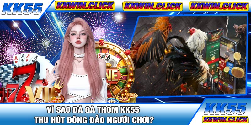Vì Sao Đá Gà Thom KK55 Thu Hút Đông Đảo Người Chơi?